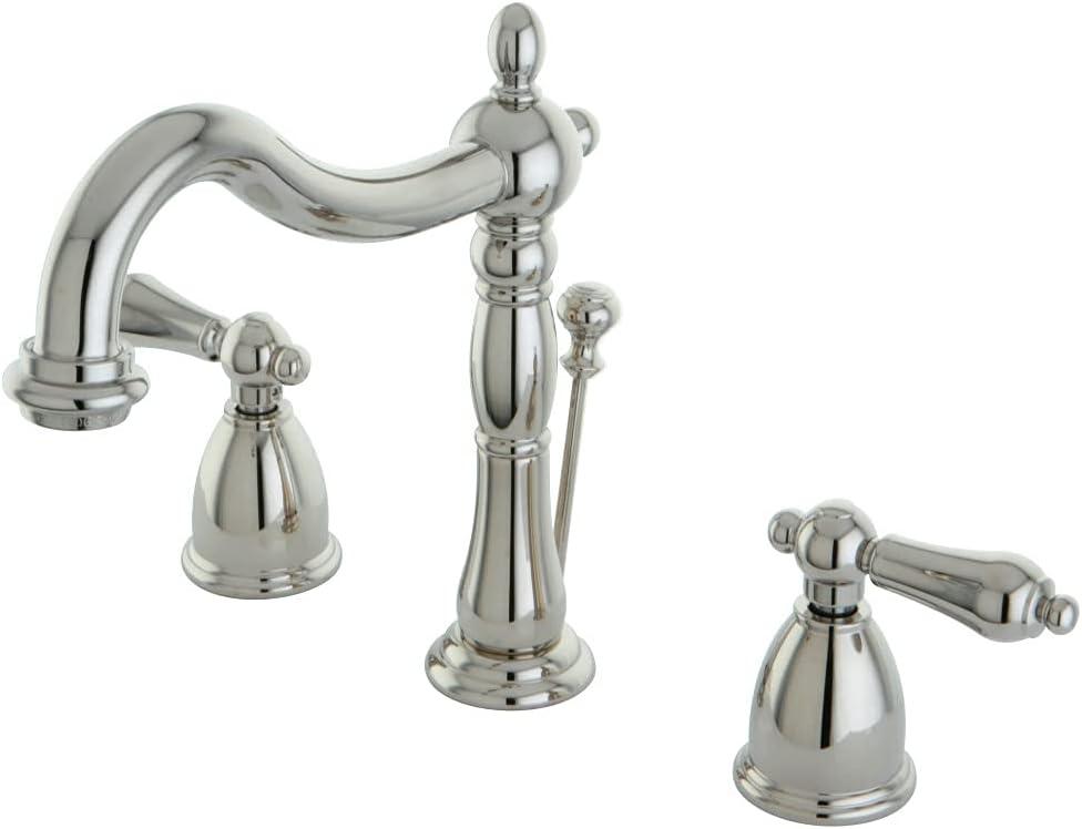 Heritage Widespread Bathroom Faucet with Drain Assembly