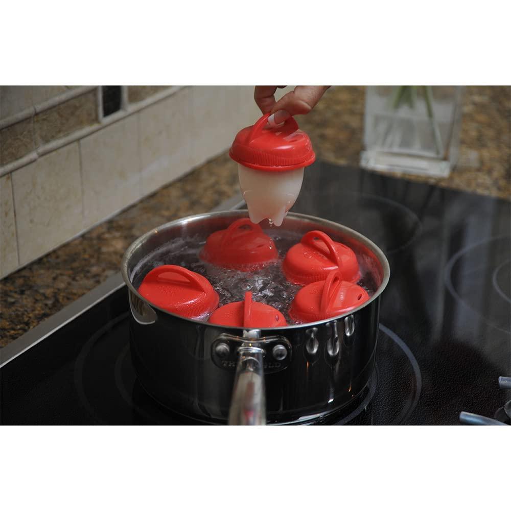 Egglettes Hard Boiled Egg Maker, 4 count