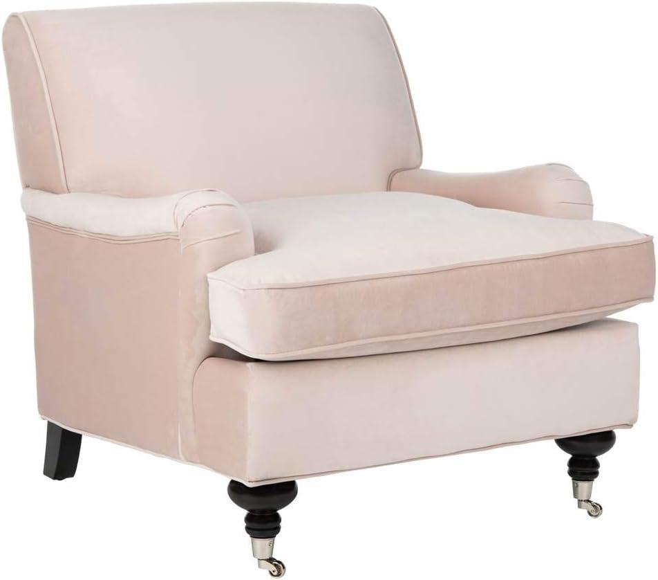Chloe Club Chair - Blush - Safavieh.