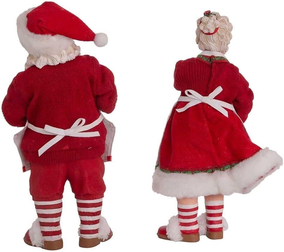 Fabriché Mr. and Mrs. Santa 2-Piece Set