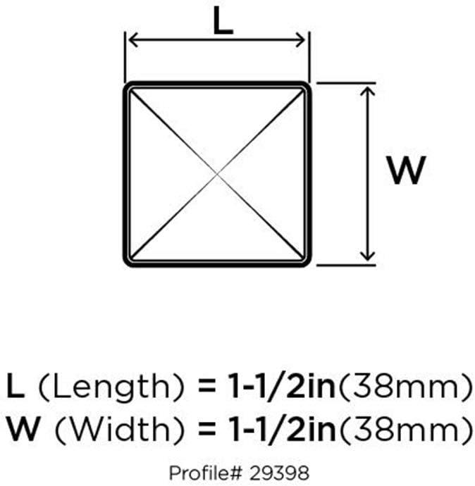 Amerock Extensity Cabinet or Furniture Knob