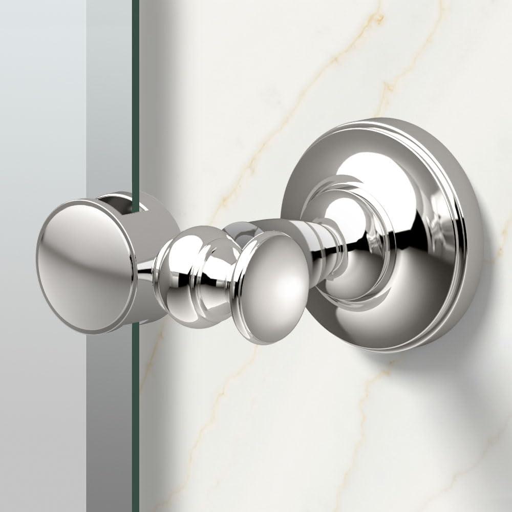 Tavern Wall Mount Frameless Oval Bathroom Vanity Mirror | Pivoting (Tilting) and Beveled Wall Mirror