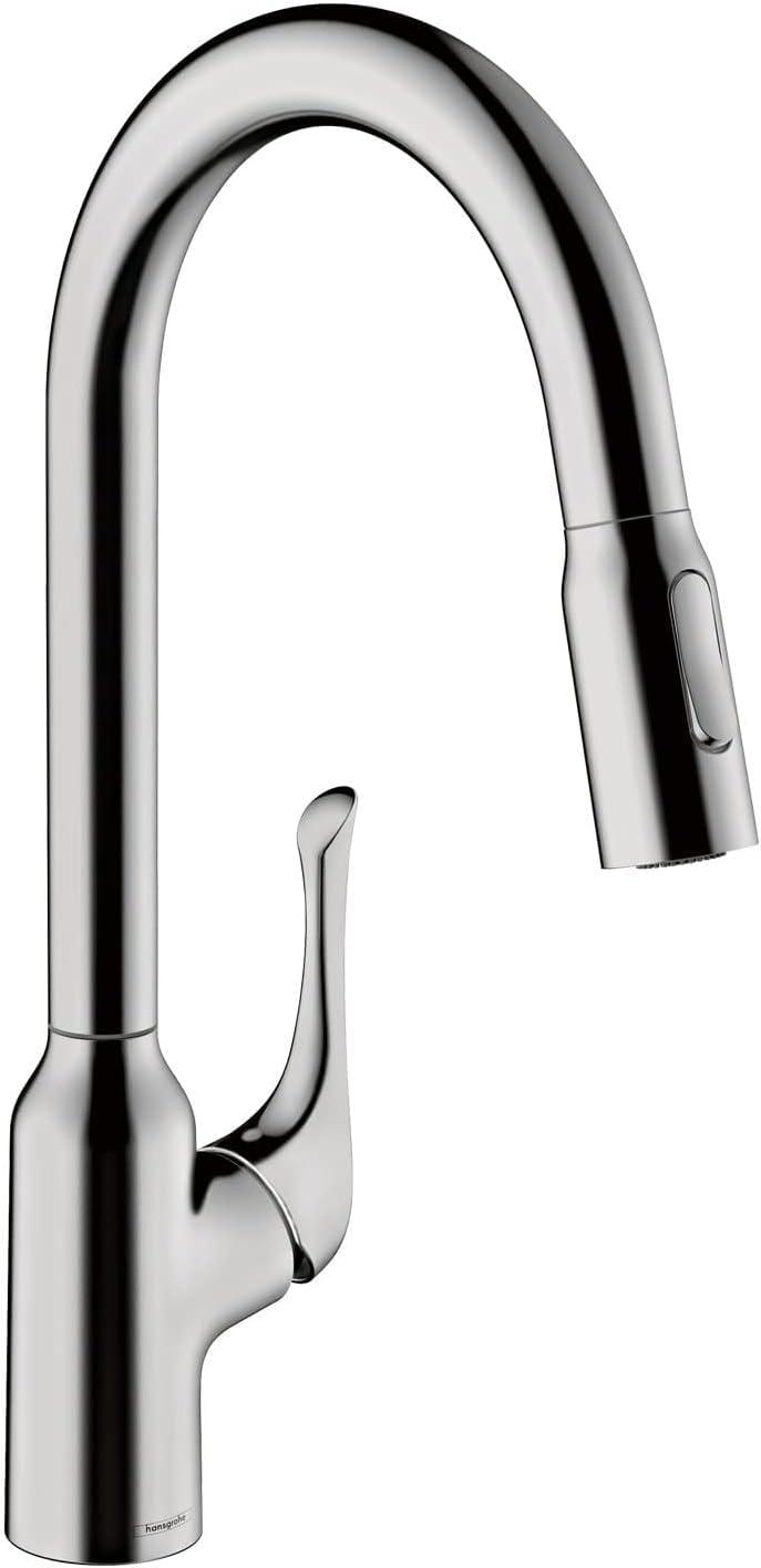 hansgrohe Allegro N HighArc Kitchen Faucet, 2-Spray Pull-Down, 1.75 GPM