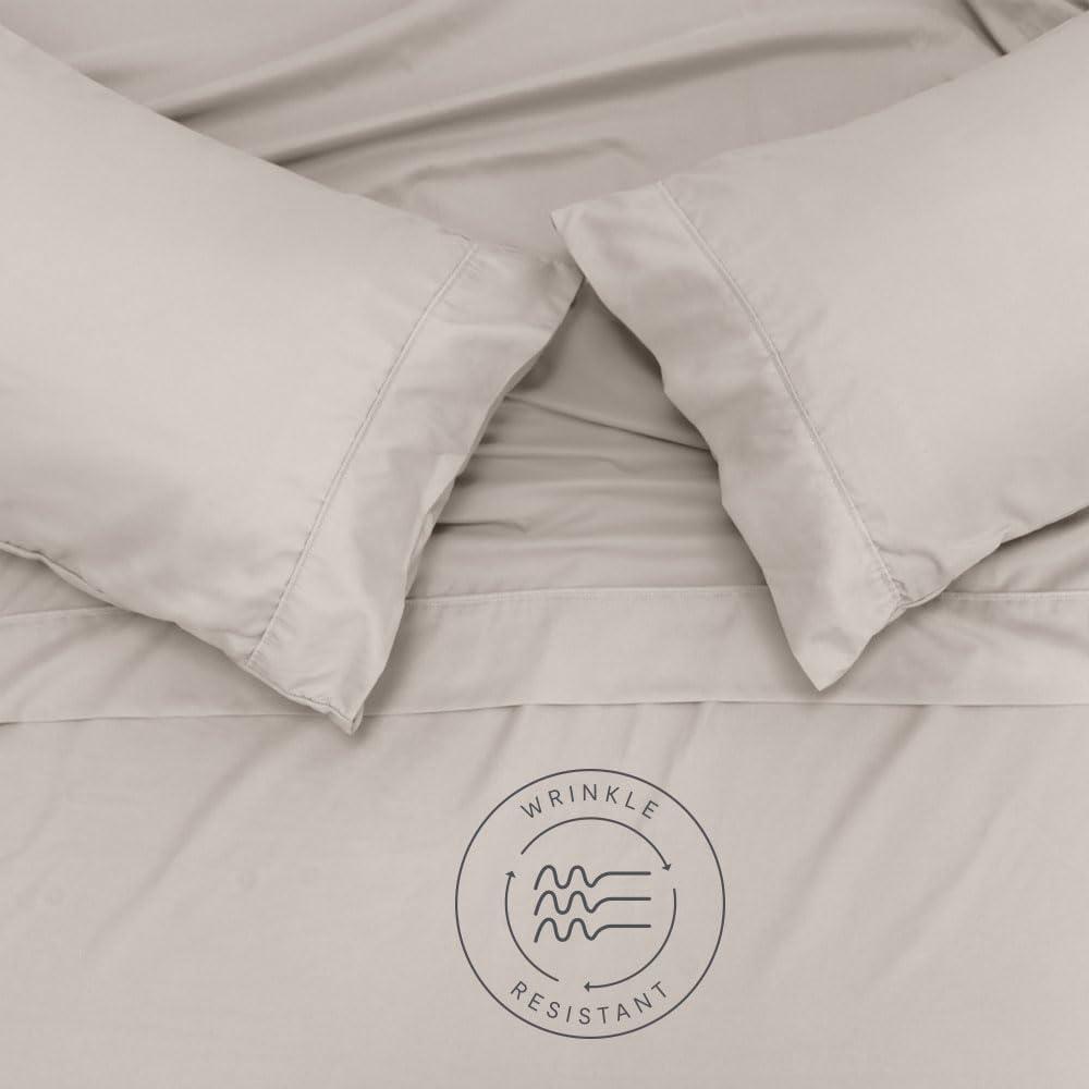 Jennifer Adams Home Eternal Luxury Double-Brushed 4pc. Sheet Set