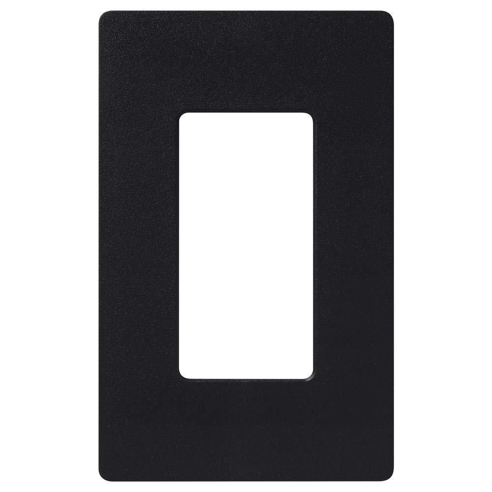 Black Gloss 1-Gang Decorator Wall Plate