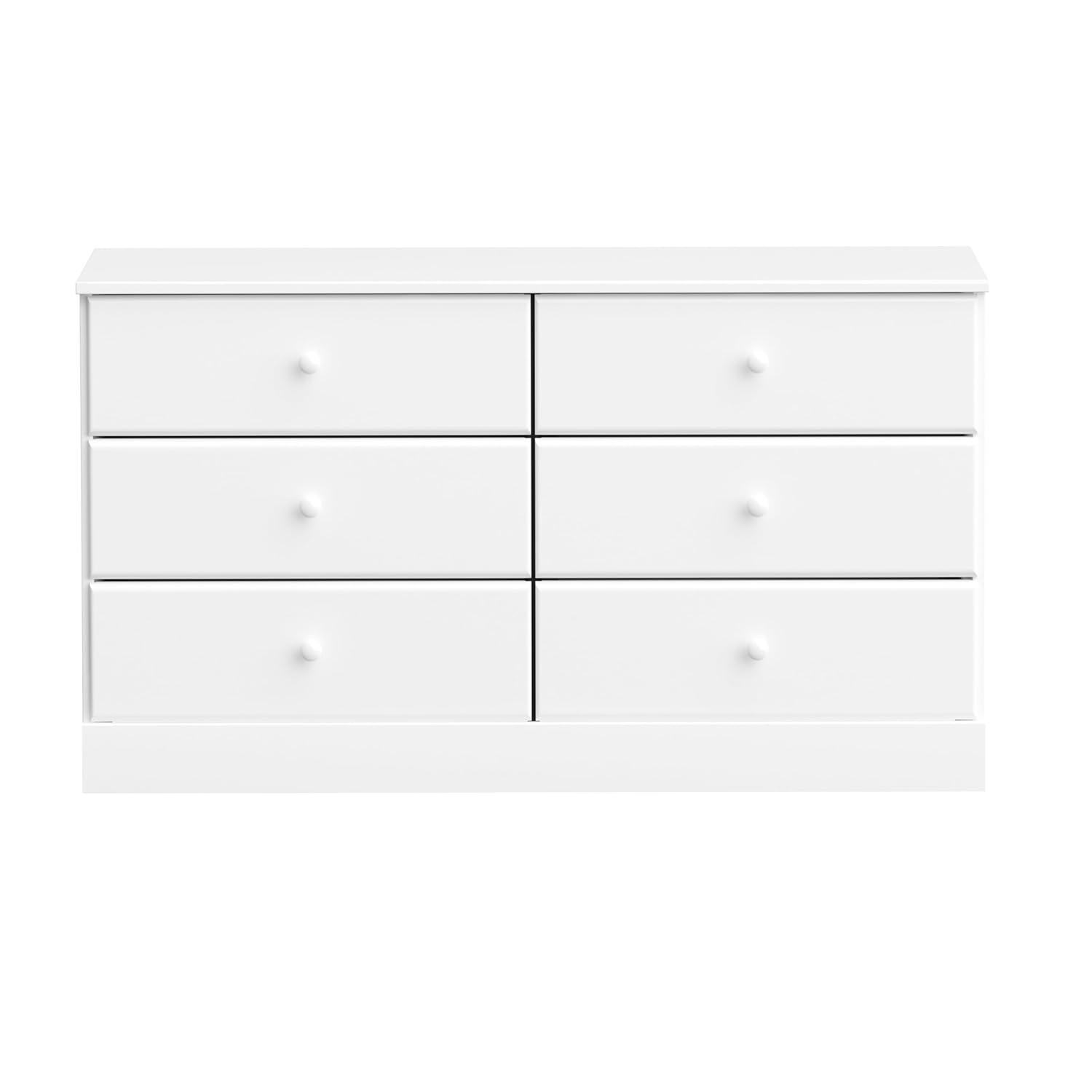 17 Stories Mcclarrie Simplistic 6 Drawer 47.5" W Double Dresser