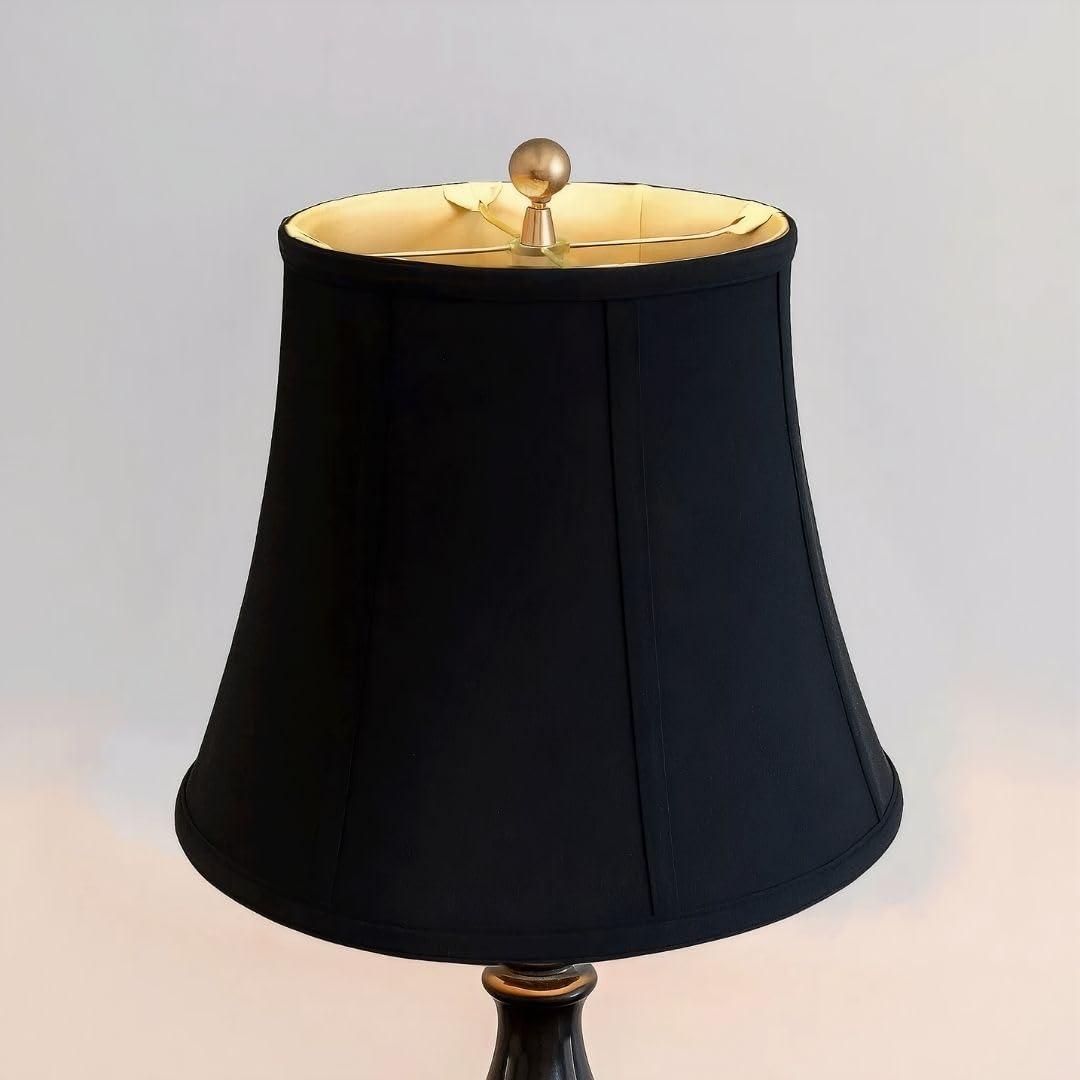 Royal Designs 20" Modified Bell Lamp Shade Black