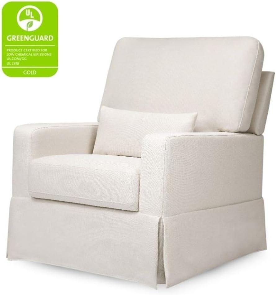 Crawford Upholstered Swivel Glider