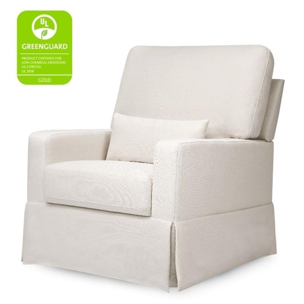 Crawford Upholstered Swivel Glider