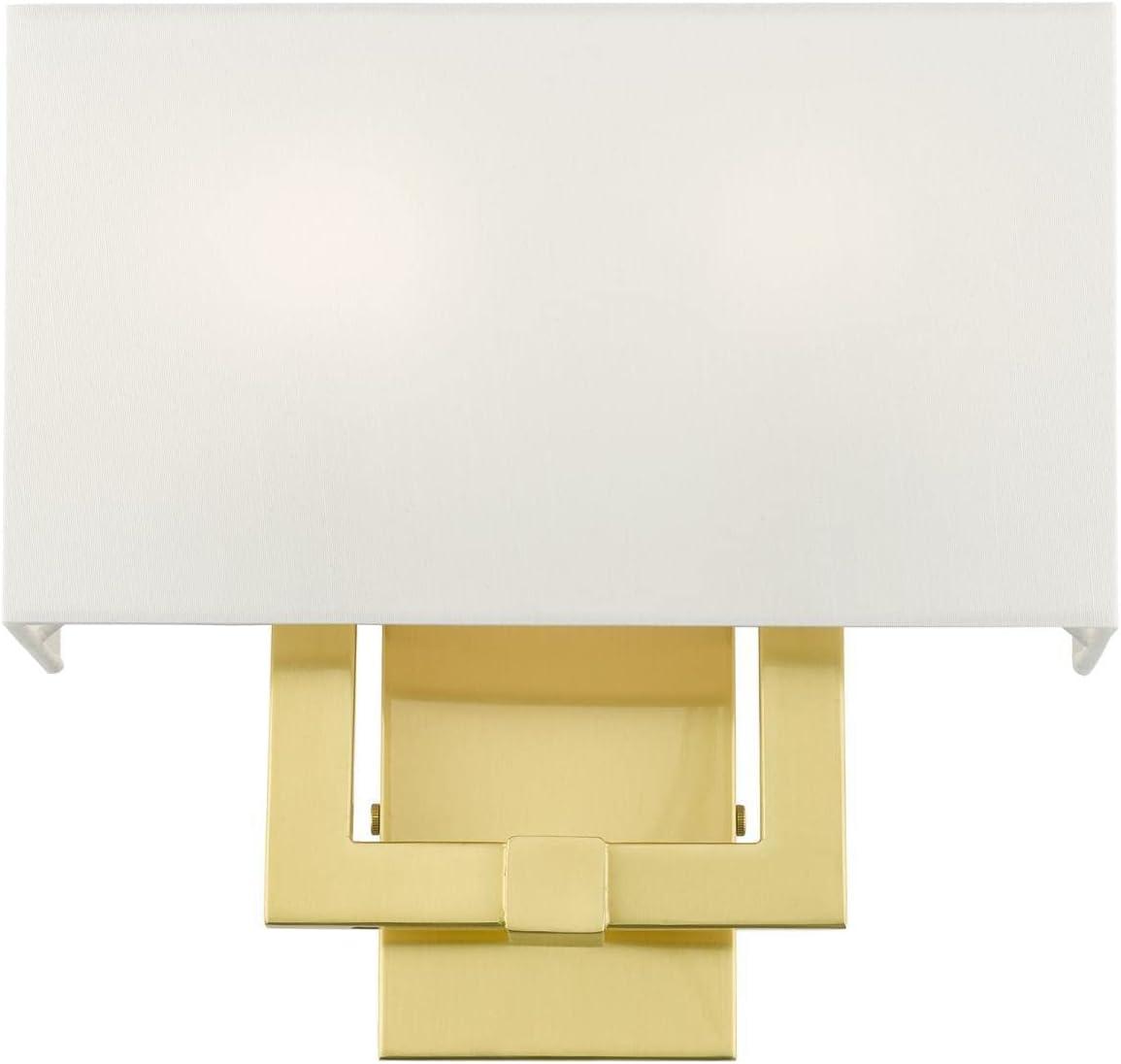 Livex Lighting Meridian 2 - Light Wall Light in  Satin Brass