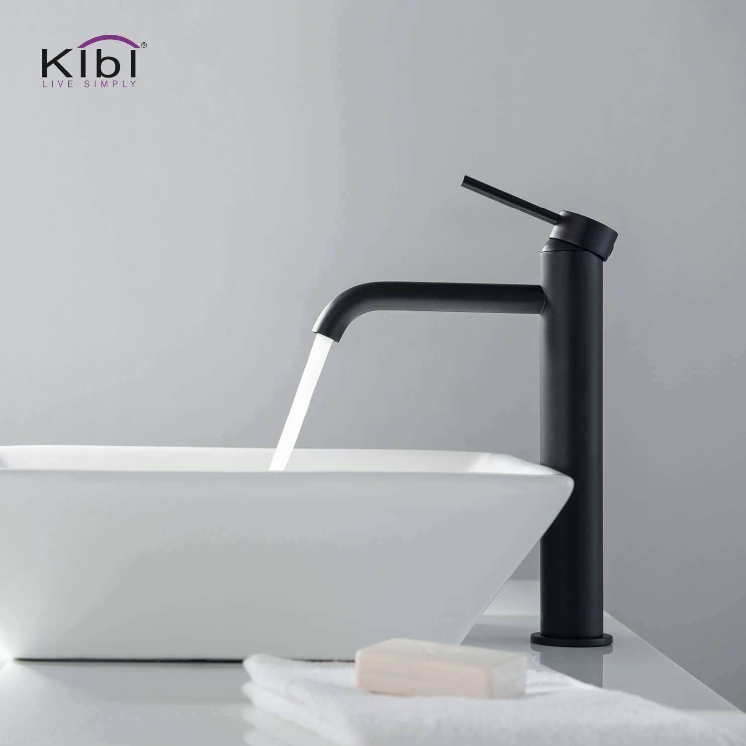 Circular Vessel Sink Faucet Single-handle Bathroom Faucet