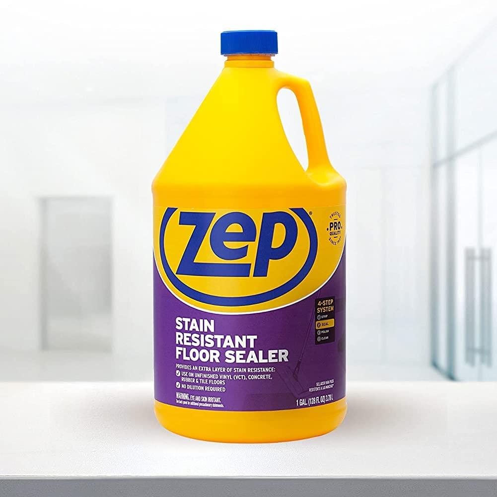 Zep - Zufslr128 Stain Resistant Floor Sealer, 1 Gal Bottle