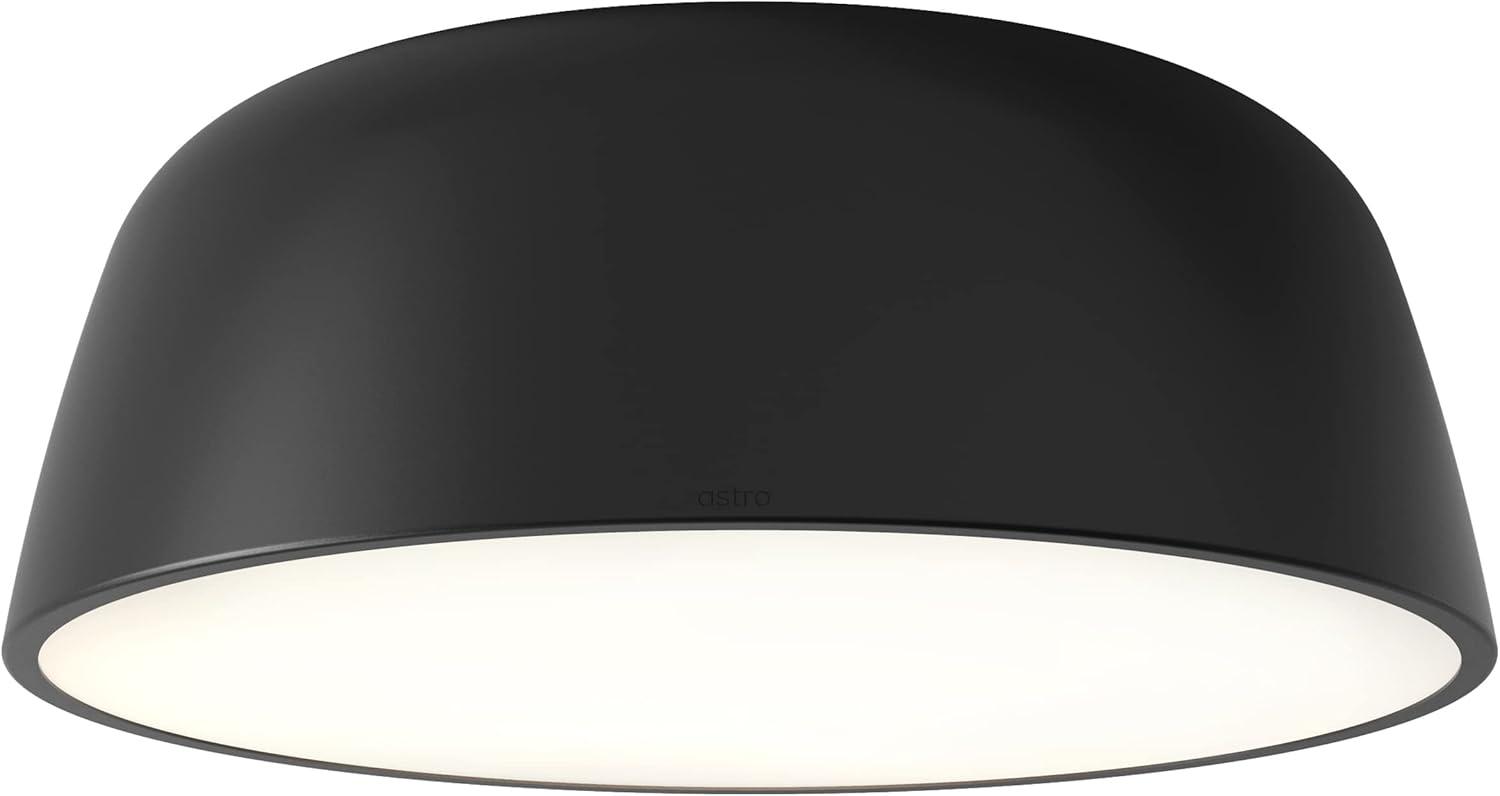 Astro Taiko 400 Indoor Ceiling Light (Matt Black) - Dry Rated -, Designed in Britain - 1456004-3 Years Guarantee