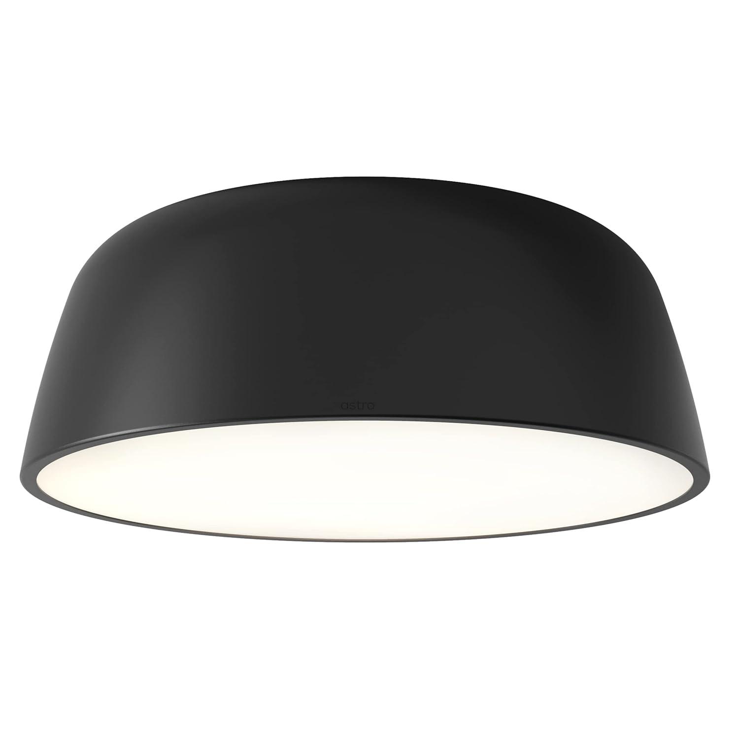 Astro Taiko 400 Indoor Ceiling Light (Matt Black) - Dry Rated -, Designed in Britain - 1456004-3 Years Guarantee
