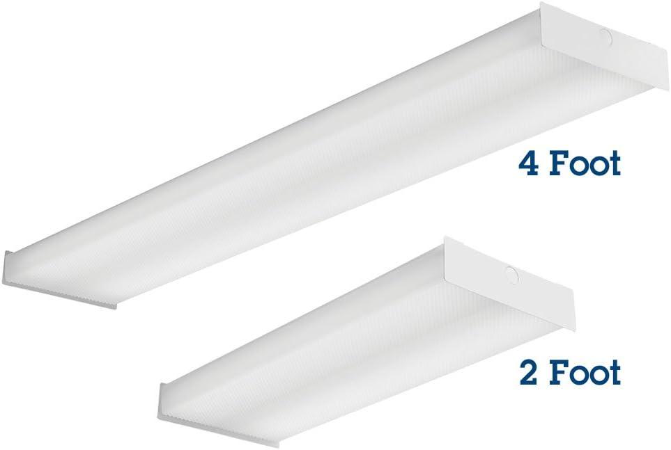 Lithonia Lighting Sbl2 Lp840 Sbl 1 Light 24" Led Flush Mount Ceiling Fixture - White