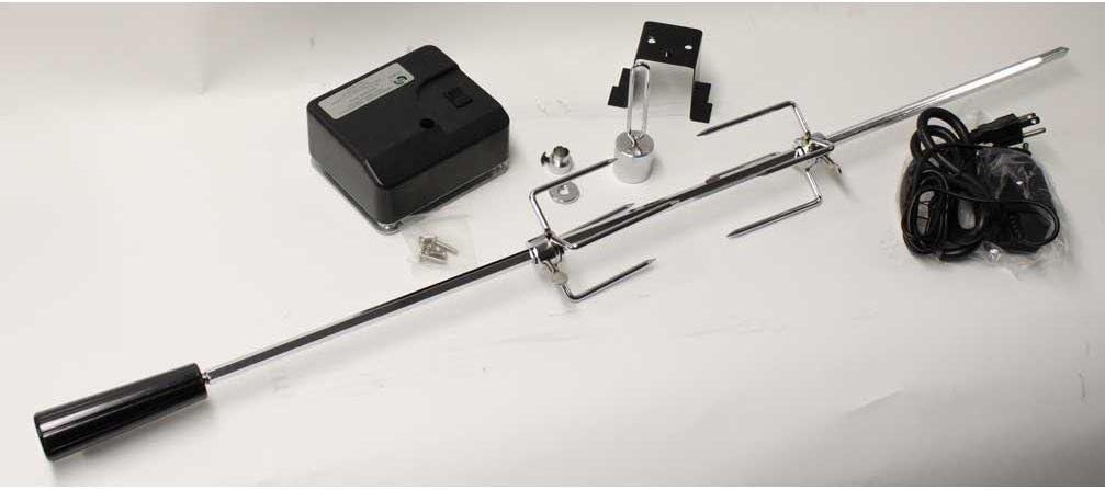 Broilmaster Heavy-Duty Standard Rotisserie For P3 P4 H3 H4 And T3 Series Grills - DPA-51