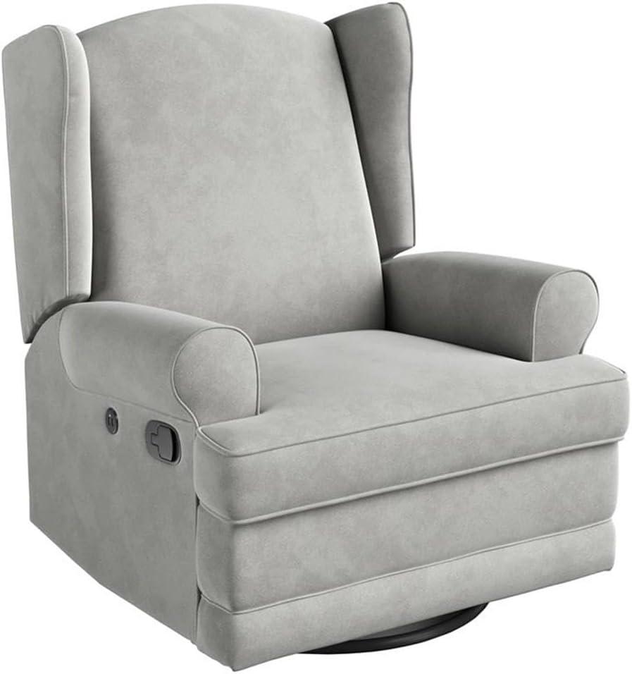 Serenity Swivel Reclining Glider with USB