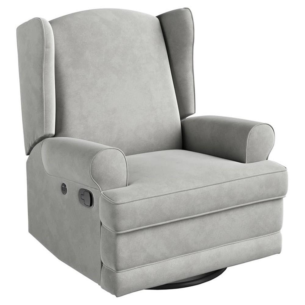Serenity Swivel Reclining Glider with USB