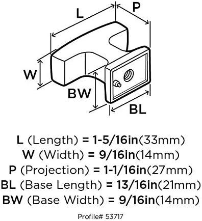 Westerly 1 1/16" Length Bar Knob
