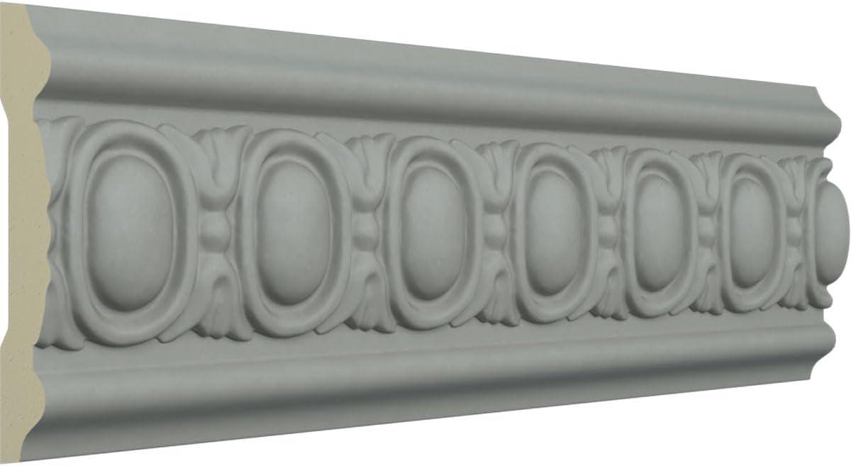 3 1/8"H x 3/4"P x 94 1/2"L Caputo Egg & Dart Panel Moulding