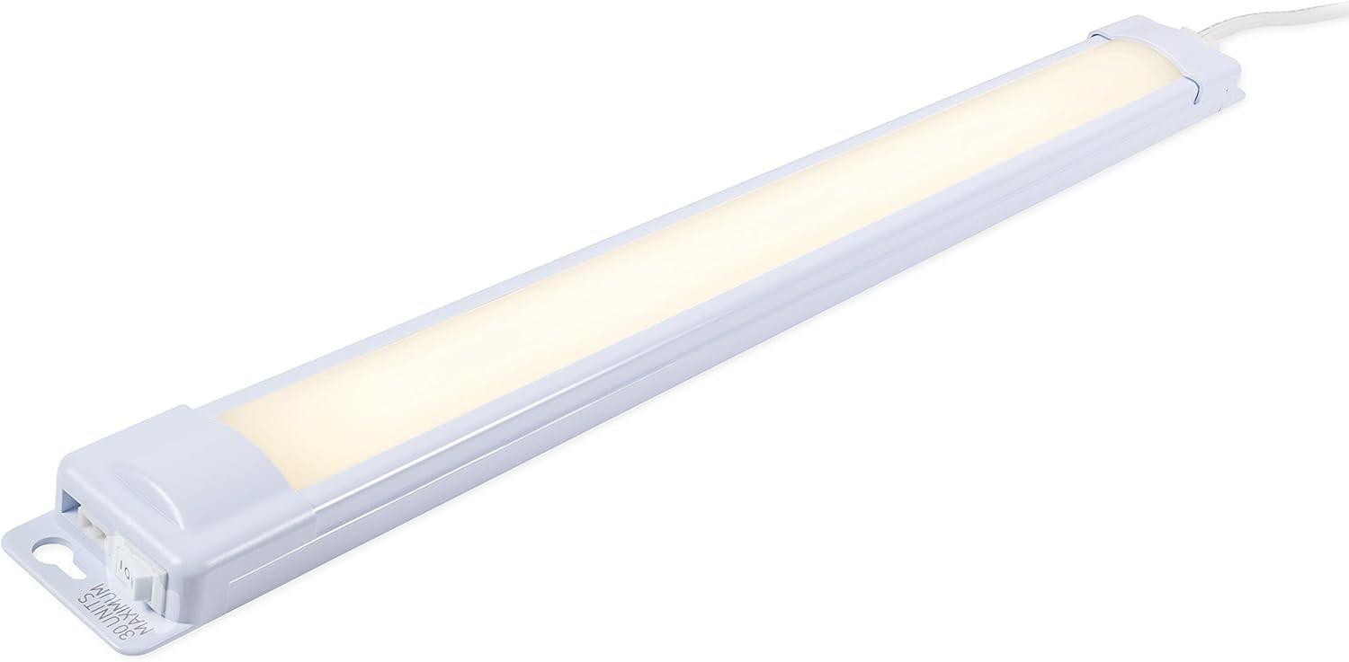 Enbrighten 18-inch Plug-In Linkable LED Under Cabinet Light Fixture