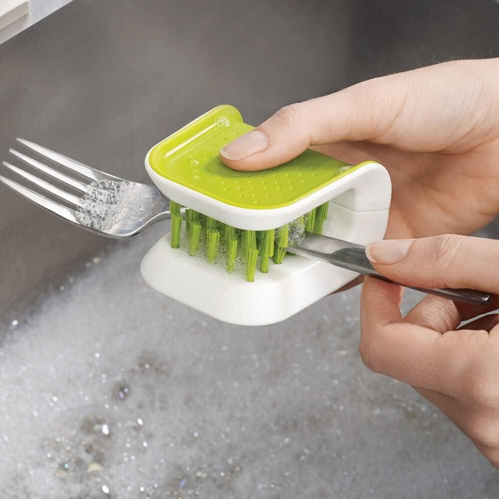 Joseph Joseph BladeBrush Knife and Cutlery Cleaner - Green