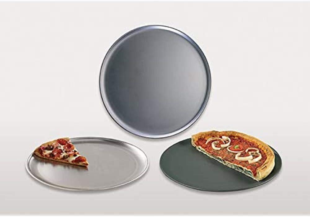 17" Heavy-Duty Aluminum Coupe Style Pizza Pan