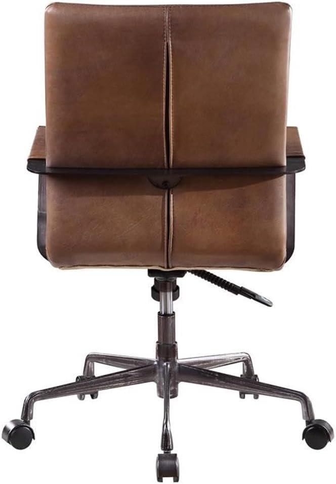 ACME Indra Executive Office Chair with Lift in Vintage Chocolate