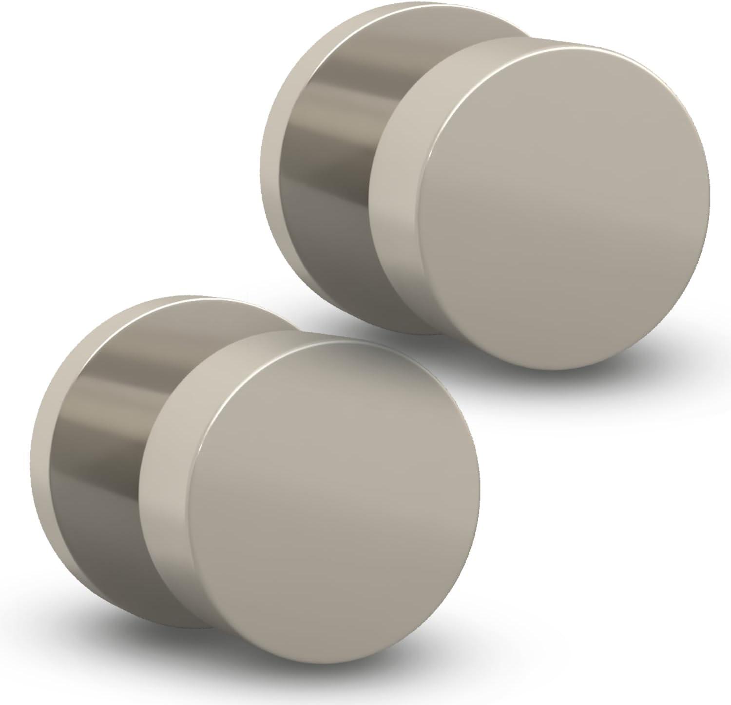 Buena Satin Nickel Round Door Knob Set