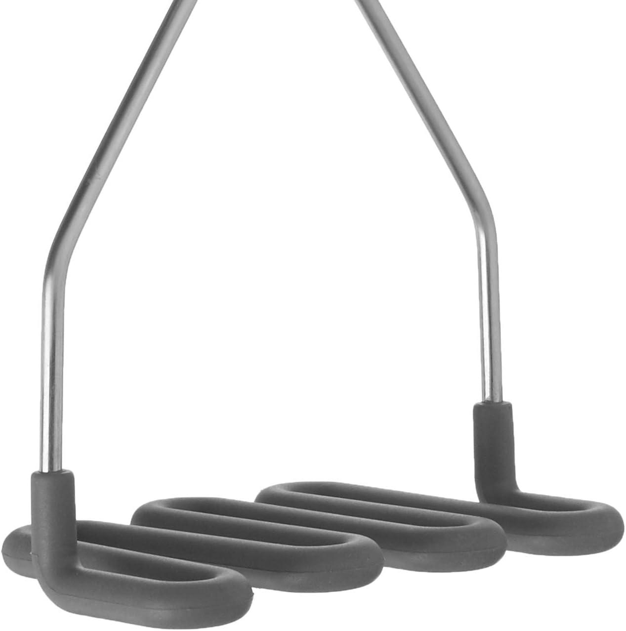 Silicone and Stainless Steel Potato and Avocado Masher