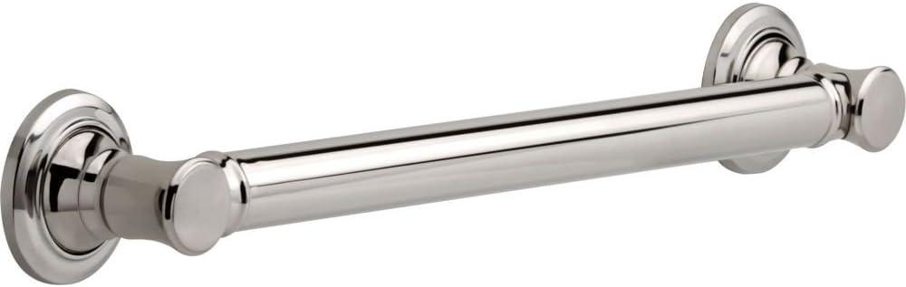 Polished Chrome 18" Wall Mounted Bathroom Grab Bar