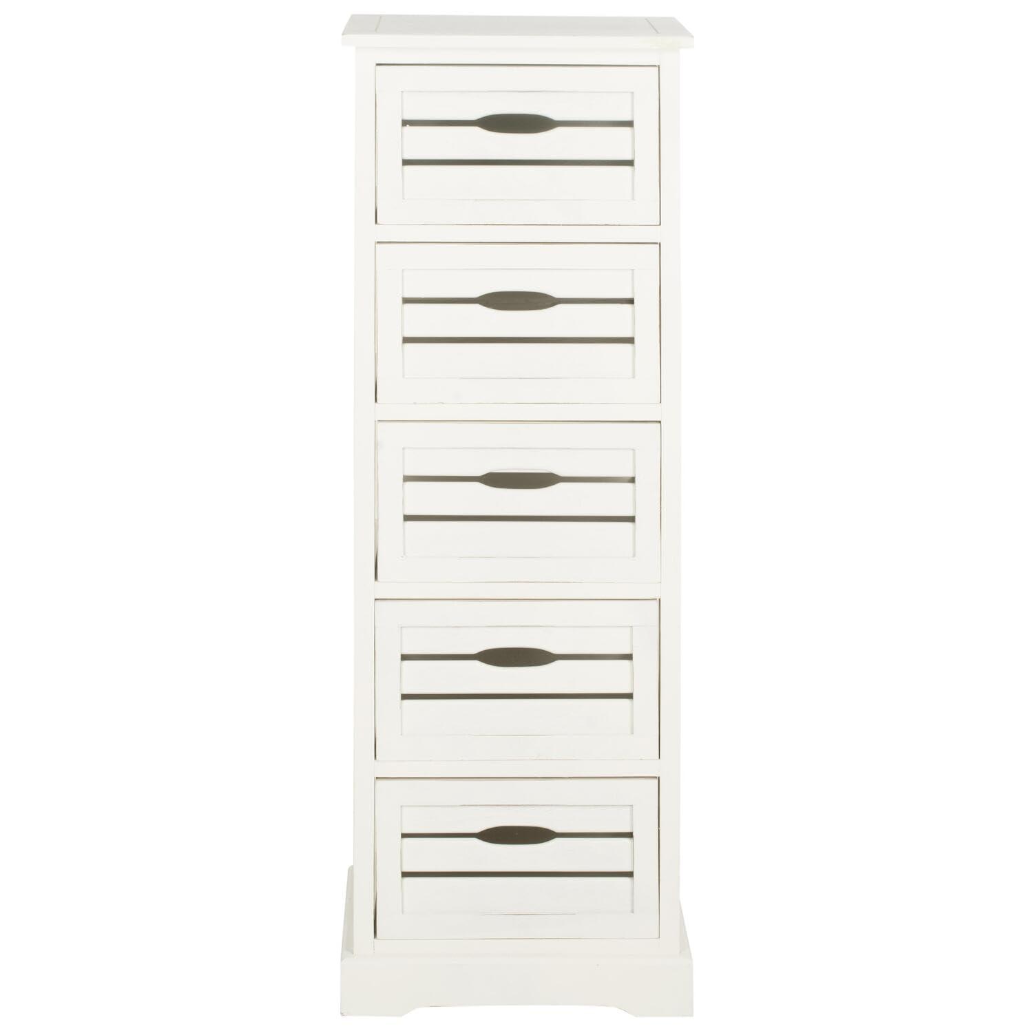 Samara 5 Drawer Cabinet - AMH5714 - Vintage Grey - Safavieh Couture