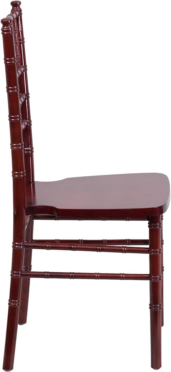 Elegant Mahogany Wood Chiavari Banquet Chair