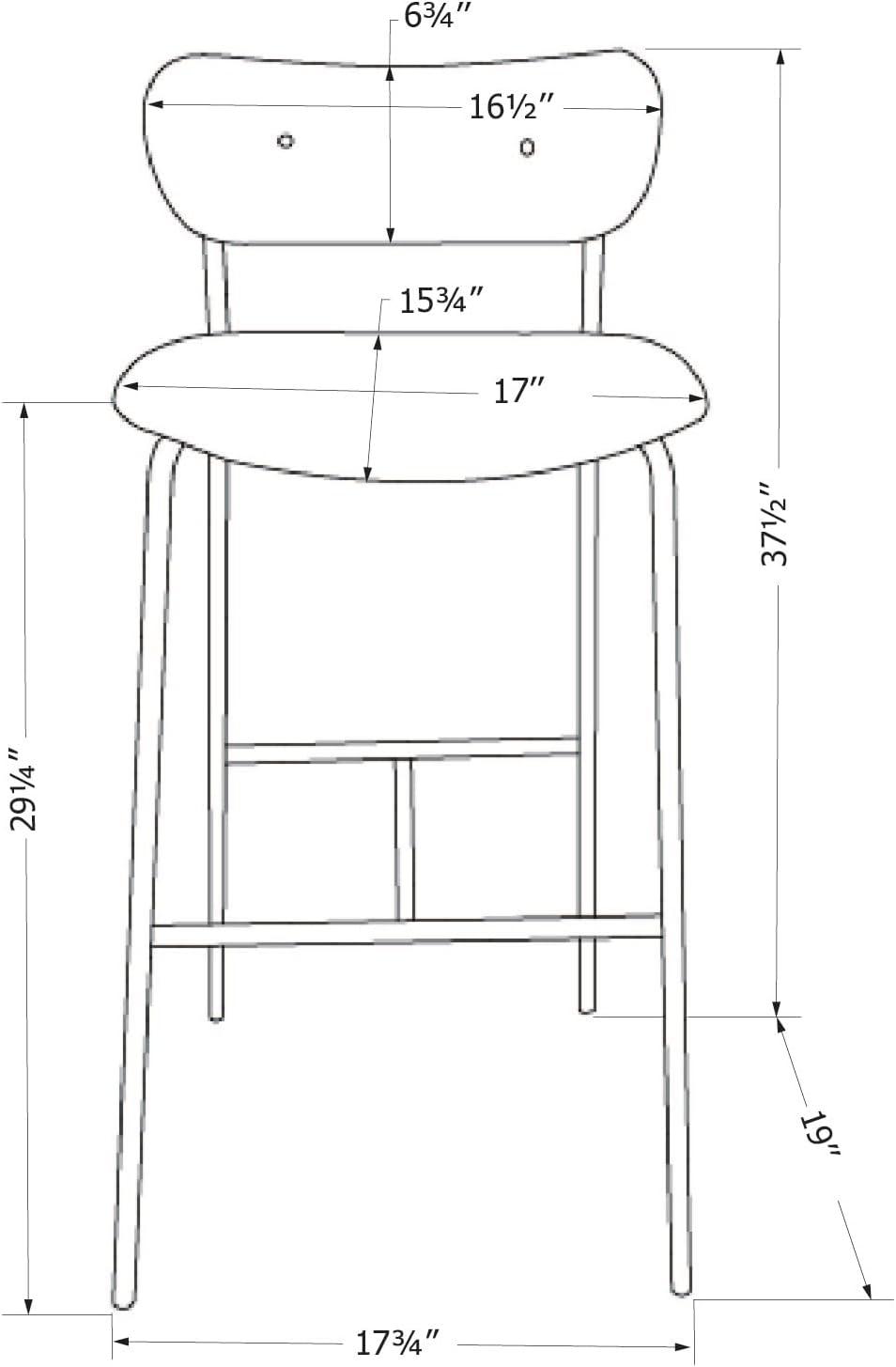 South Shore Hype, Mid-century Glam Chair,  White