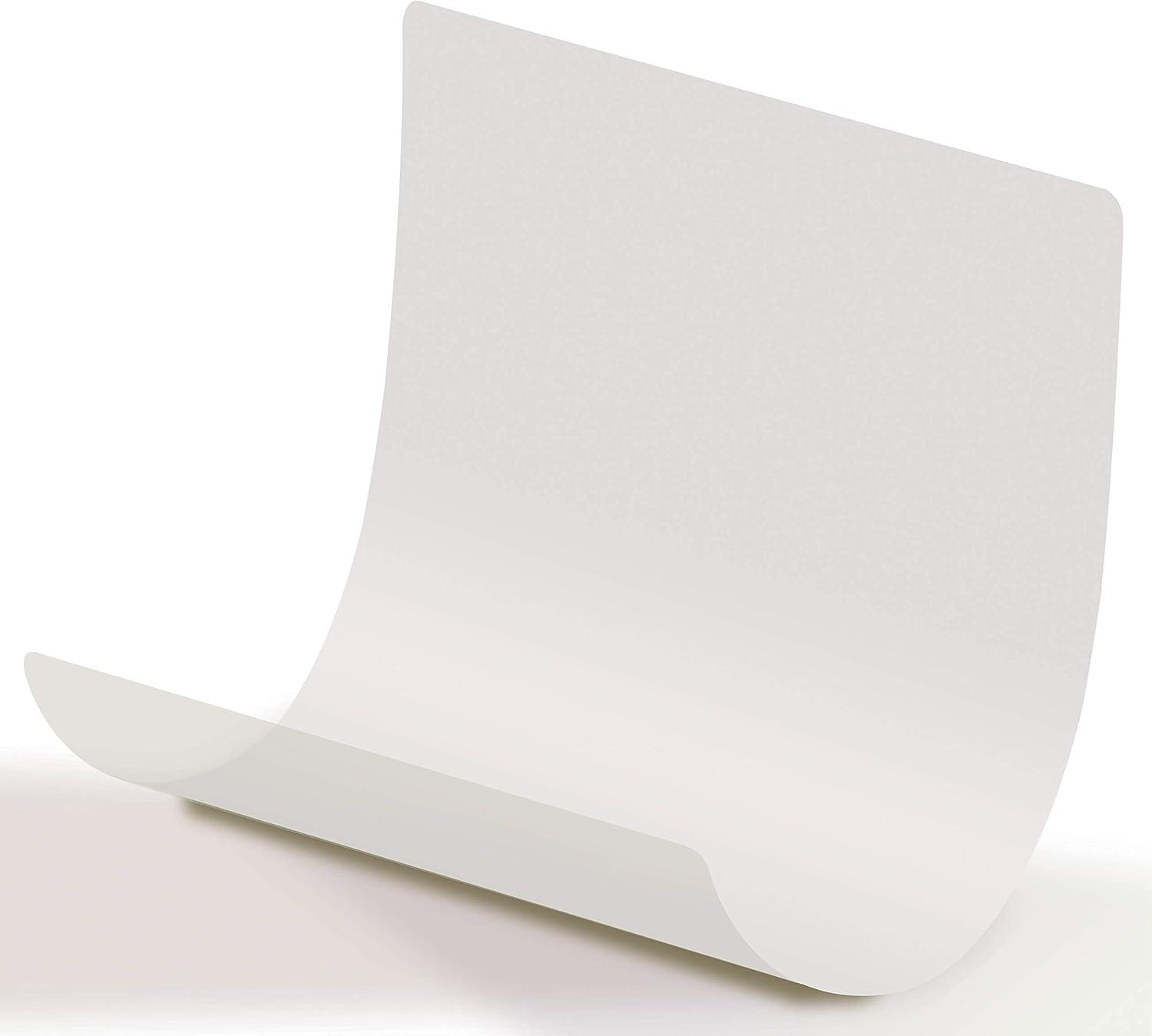 extra thick flexible frosted clear plastic cutting mats, 12" x 18", set of 6, by better kitchen products