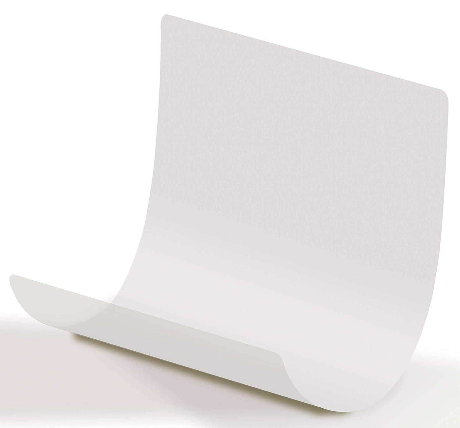 extra thick flexible frosted clear plastic cutting mats, 12" x 18", set of 6, by better kitchen products