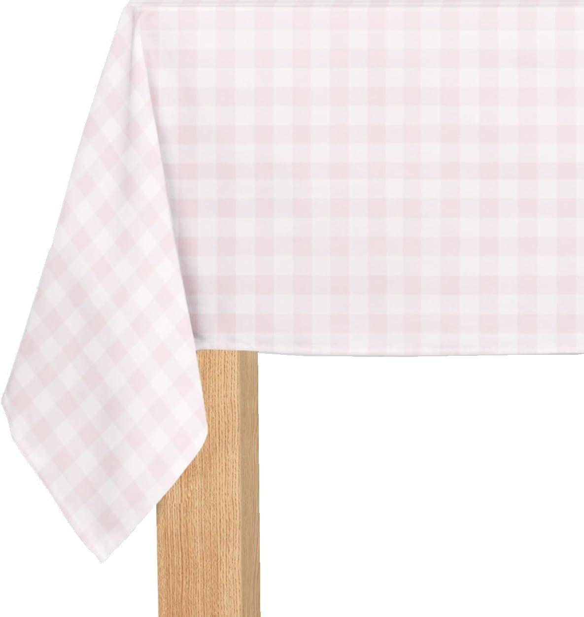 Coterie Party Pink Gingham Paper Tablecloth