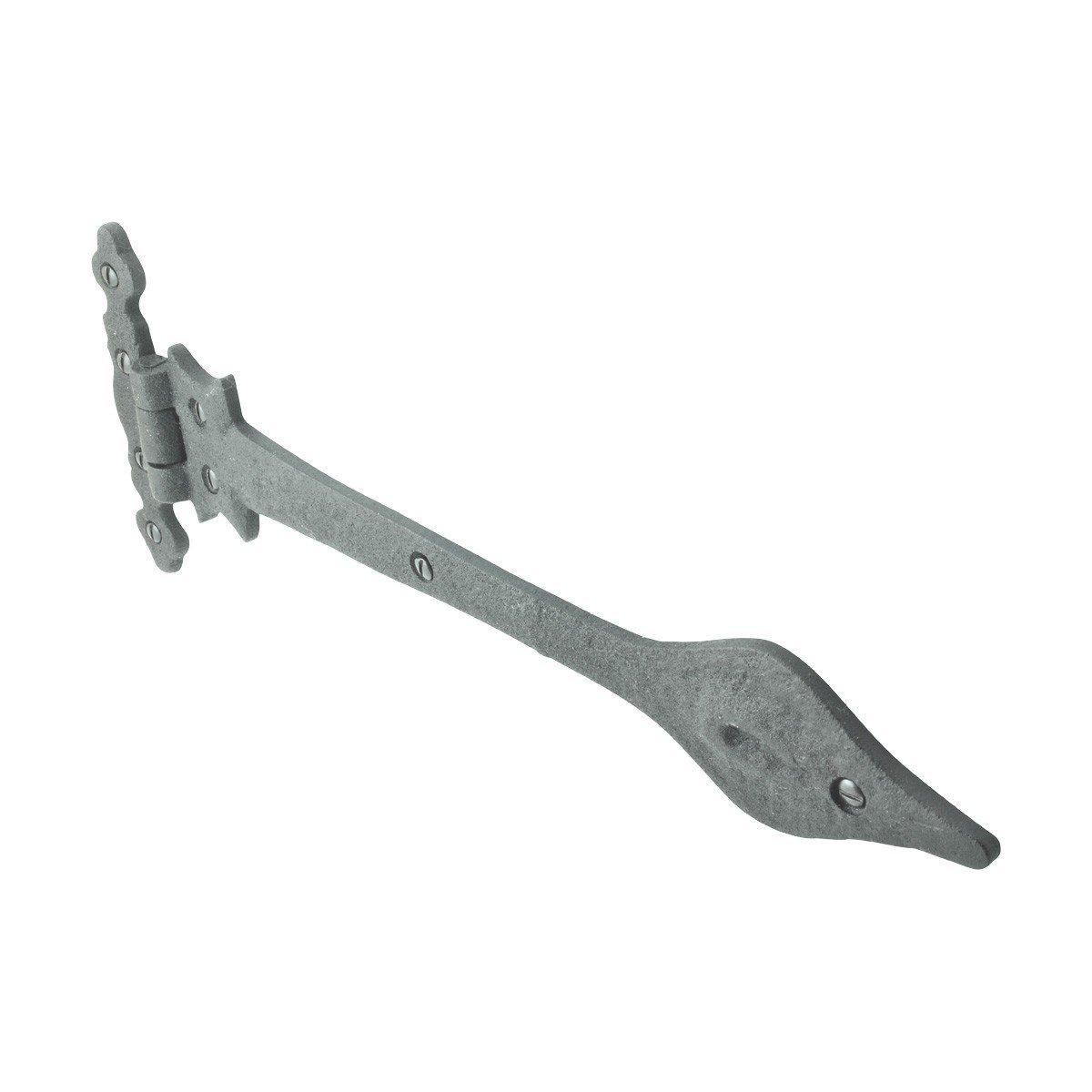 Doors Spear Tip Wrought Iron Strap Hinge