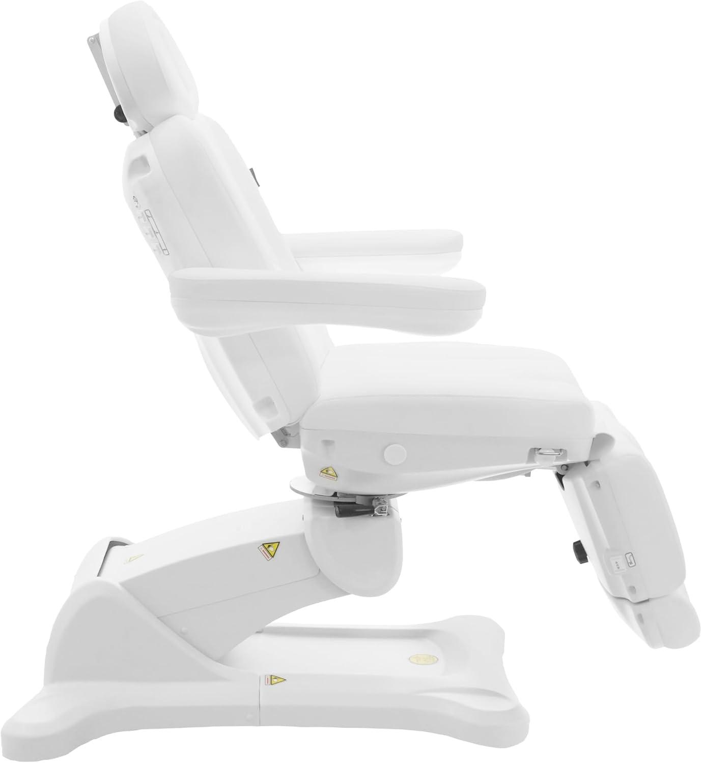 SKINACT Malibu Electric Medical Spa Treatment Chair/Table (White)