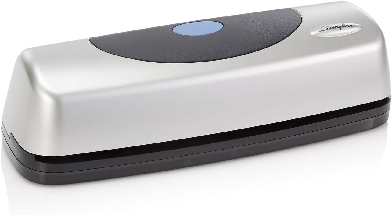 Swingline Electric Portable Desktop Punch 3 Holes 8 12 Centers 15 Sheets -