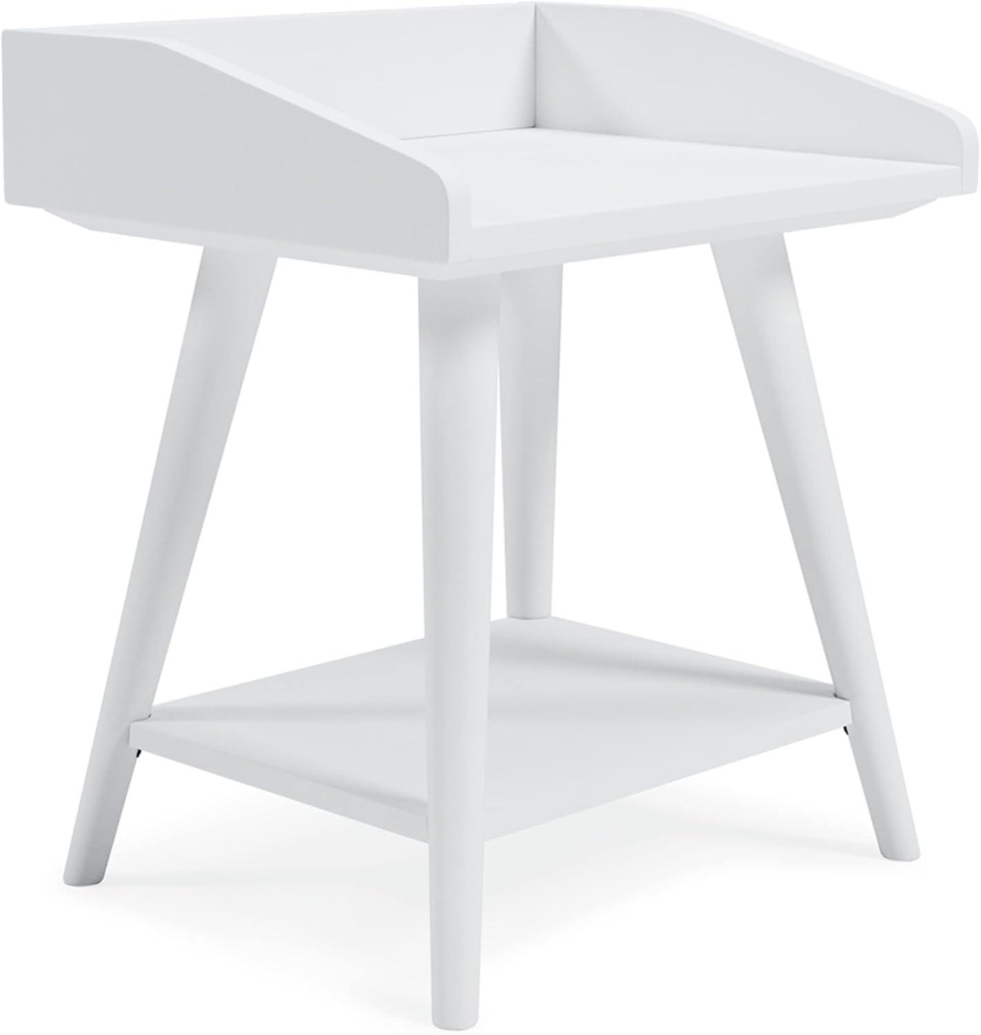 Signature Design by Ashley Casual Blariden Accent Table  White