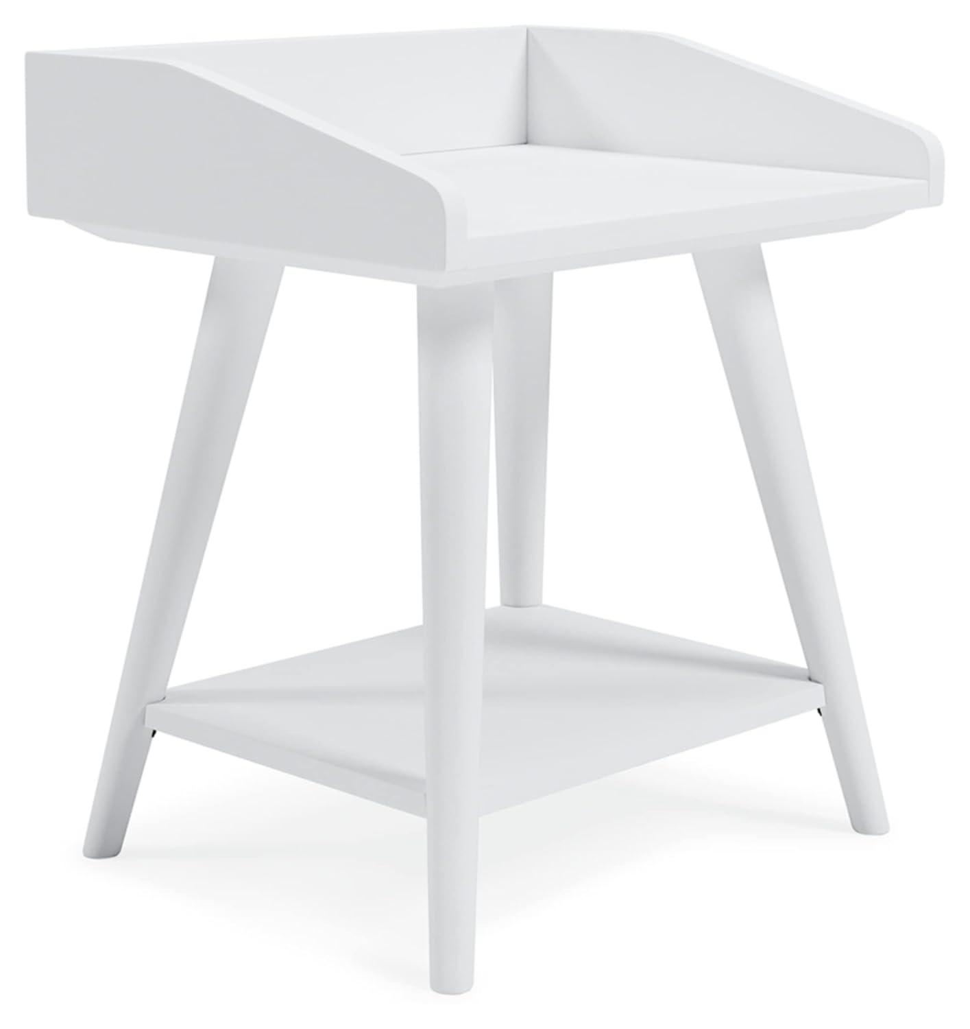 Signature Design by Ashley Casual Blariden Accent Table  White