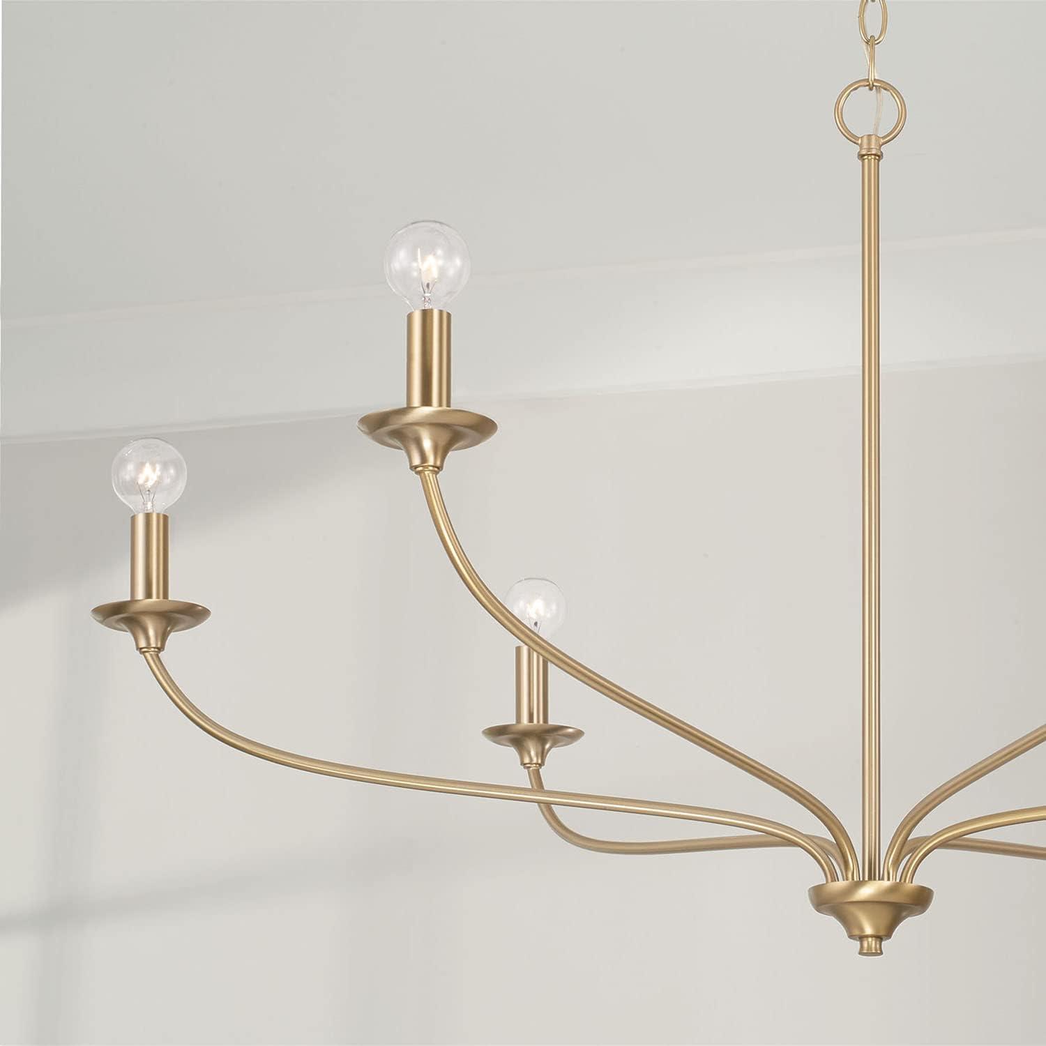 6 - Light Dimmable Classic / Traditional Chandelier