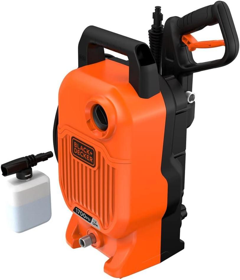 Black & Decker BEPW1700 1700 max PSI 1.2 GPM Corded Cold Water Pressure Washer