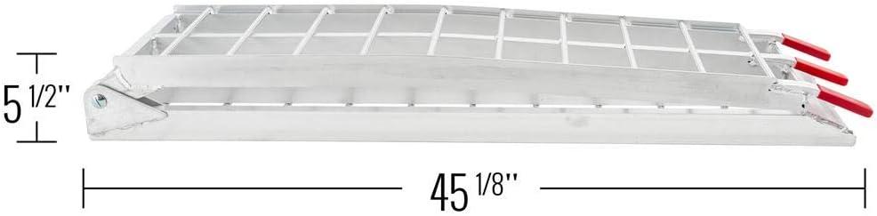 Black Widow AFL-9012 Aluminum 7' 6 Arched Folding Motorcycle Ramp