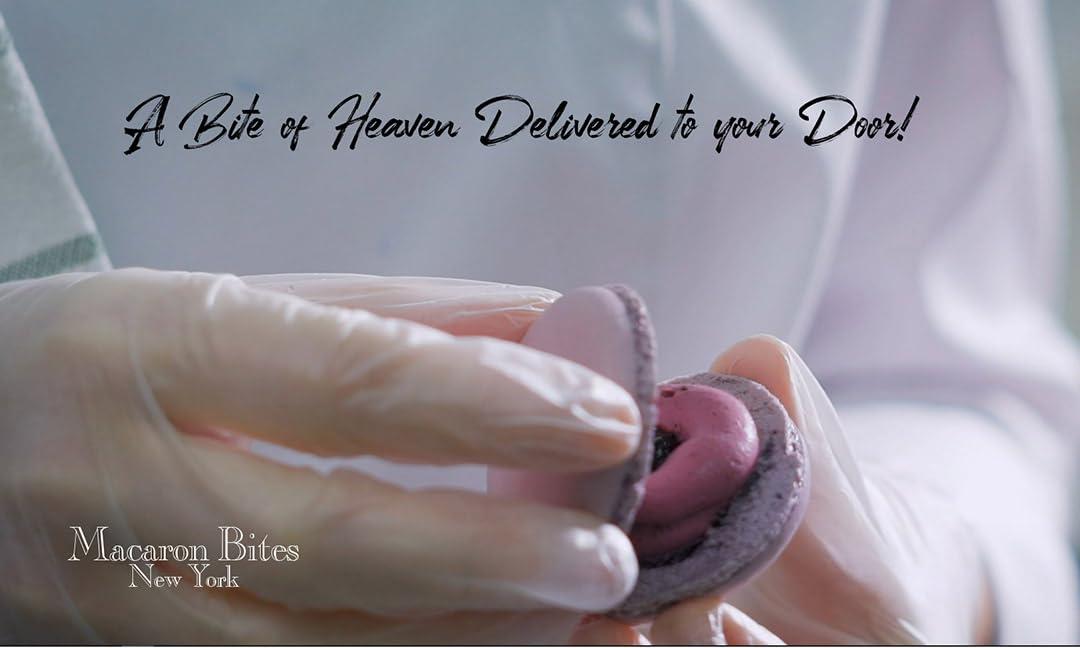 Macaron Bites Vanilla French Macarons, 12 Count