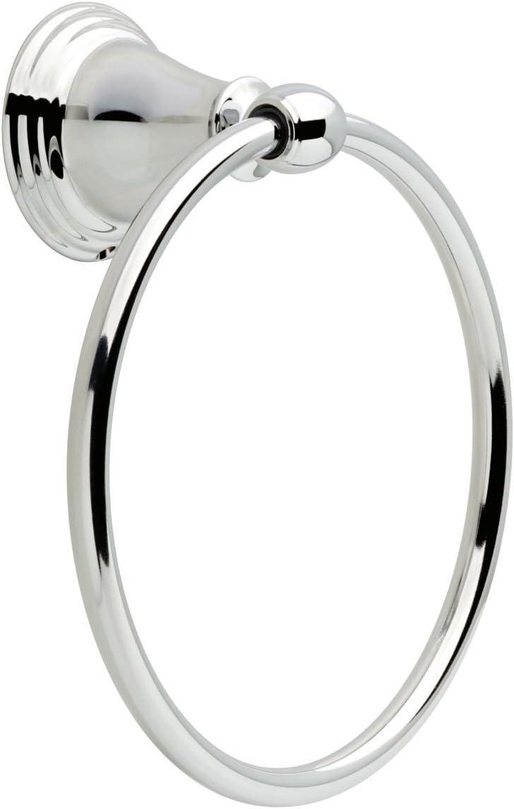 Windemere Wall Mount Round Closed Towel Ring Bath Hardware Accessory