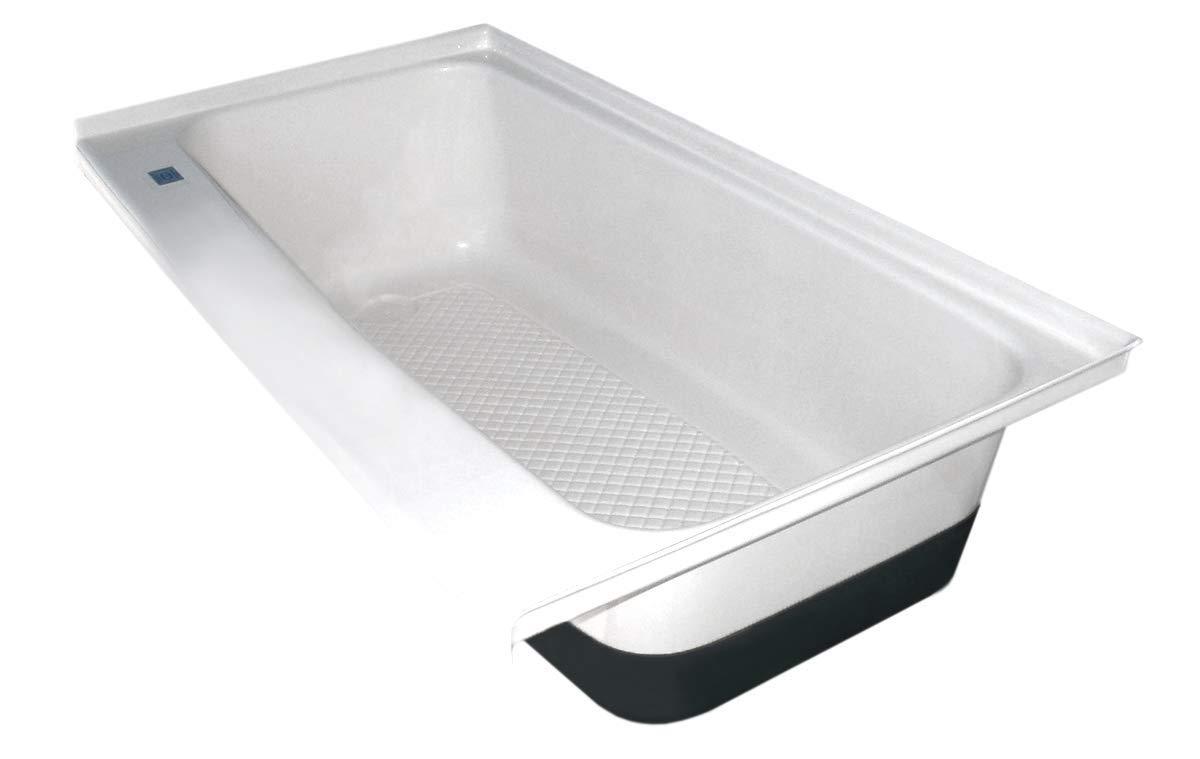 Icon 00478 Bath Tub with Left Hand Drain TU600LH - Polar White