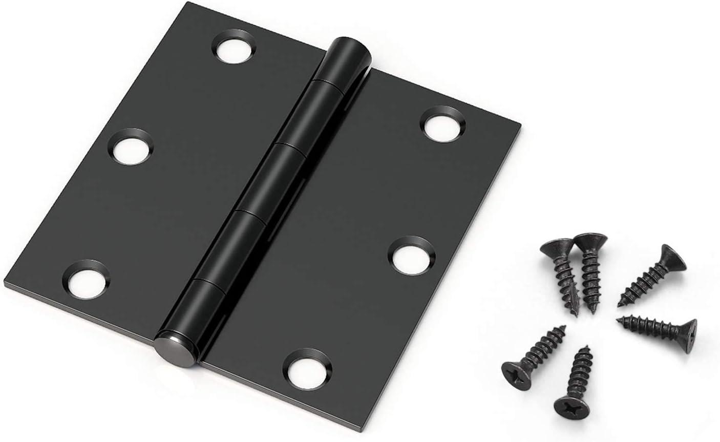 Design House 3.5" H x 3.5" W Butt Bearing Door Hinges (Set of 3)