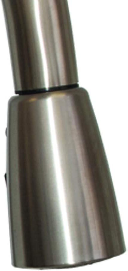EZ-FLO 10389 Kitchen Faucet with High Arc Pull-Down Spray, One-Handle, Brush Nickel